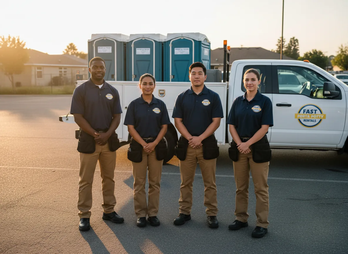 Standard Porta Potty Rentals company in Voltaire, ND